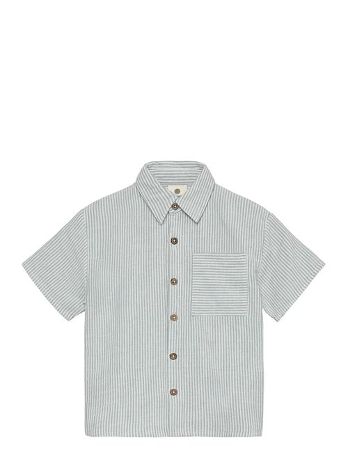 En Fant | Shirt Ss Muslin Stripe | 116