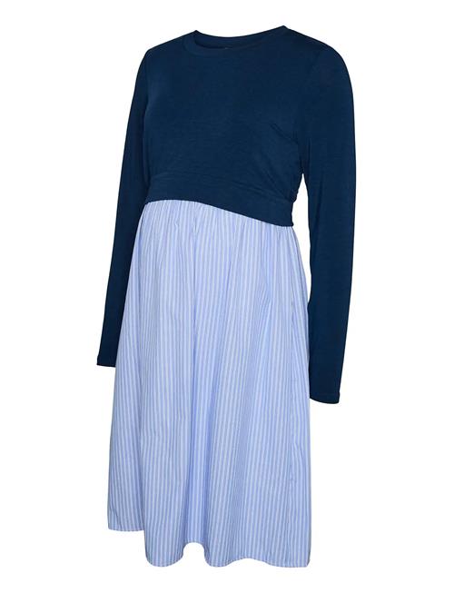 Mamalicious | Mlannie June Ls Mix Abk Dress 2F | S