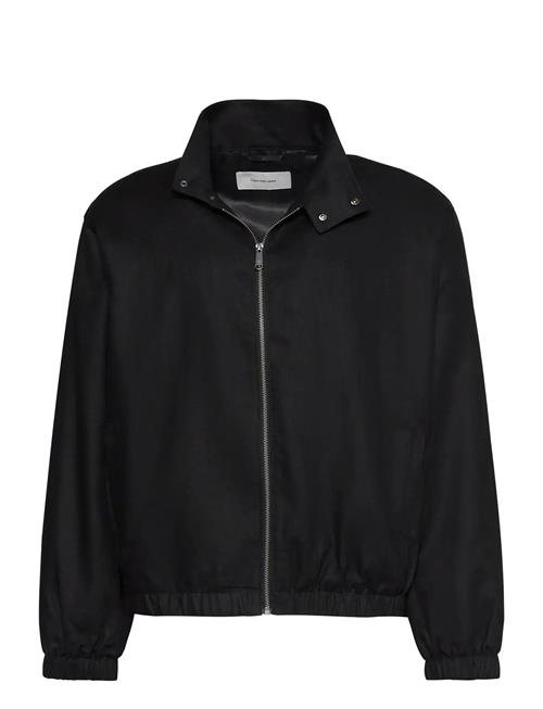 Calvin Klein Jeans | Ls Linen Harrington Jkt | L