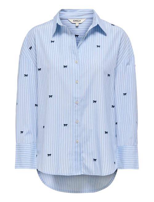 ONLY | Onloregon Zeidi Ls Bow Shirt Noos Wvn | S