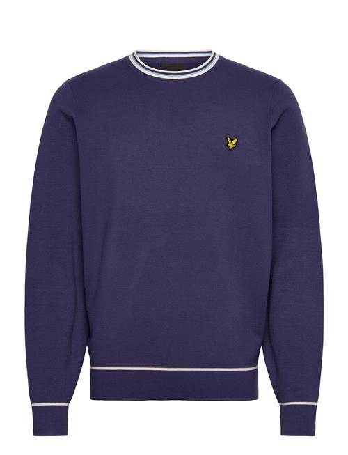 Lyle & Scott | Tipped Knitted Crew Neck Jumper | L