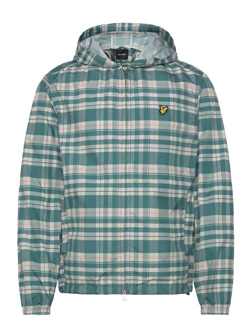 Lyle & Scott | Tartan Hooded Zip Through Jacket | XL