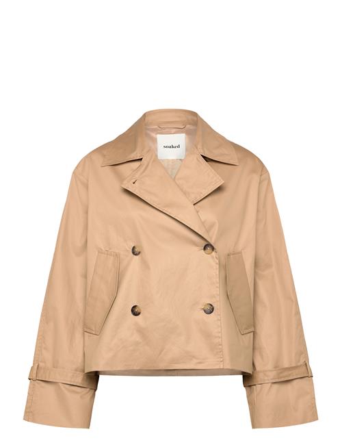 Soaked | Slfavne Short Trench Coat | XXL