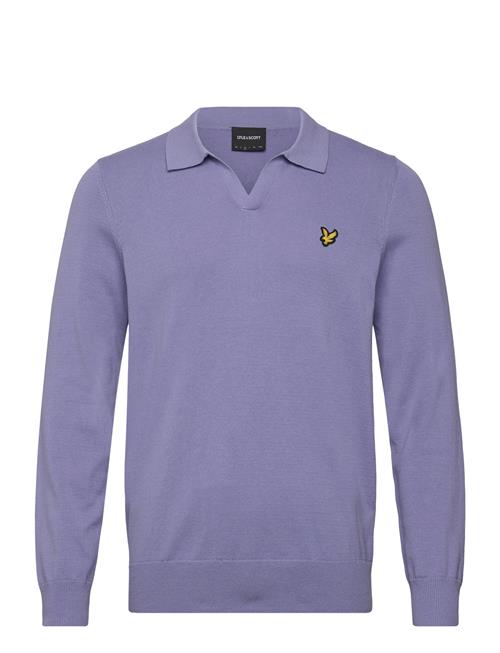 Lyle & Scott | Cotton Long Sleeve Polo Collar Jumper | XXL