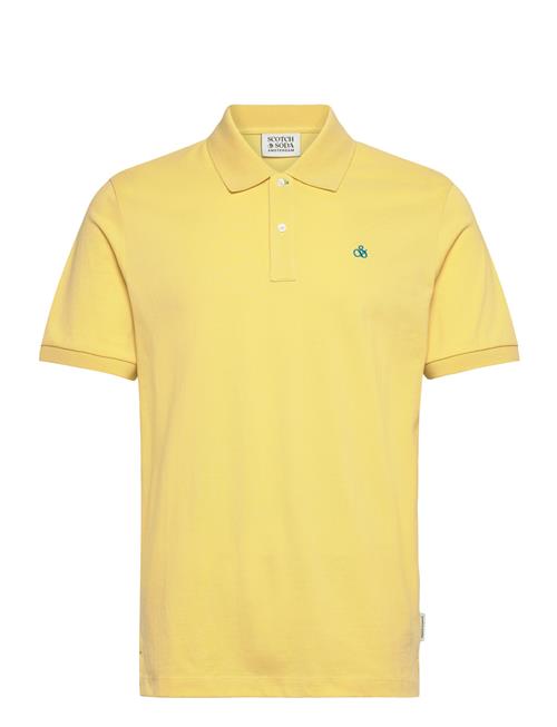 Scotch & Soda | Seasonal Core Pique Chest Logo Polo | XL