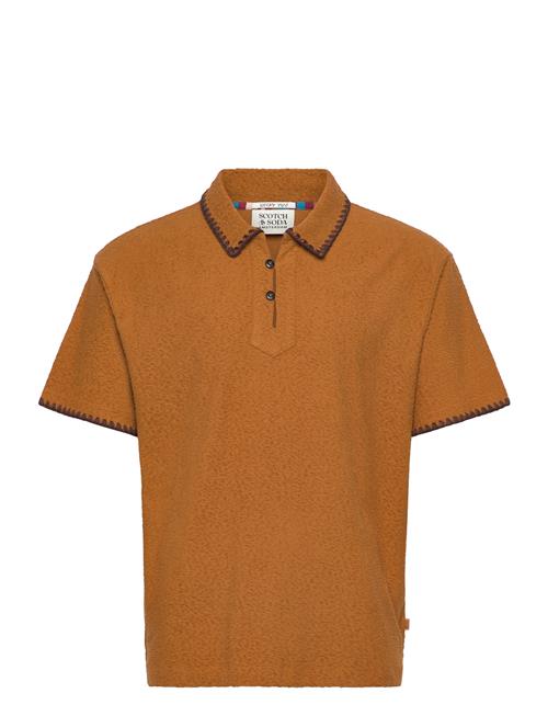 Scotch & Soda | Relaxedfit Jacquard Towelling Polo | S