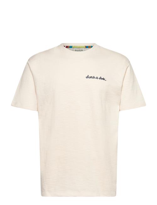 Scotch & Soda | Slubyarn Chest Pocket Artwork Relaxedfit Tshirt | L