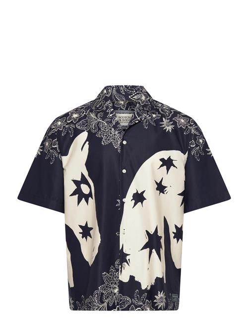 Scotch & Soda | Printed Lyocell Relaxedfit Shortsleeved Shirt | S