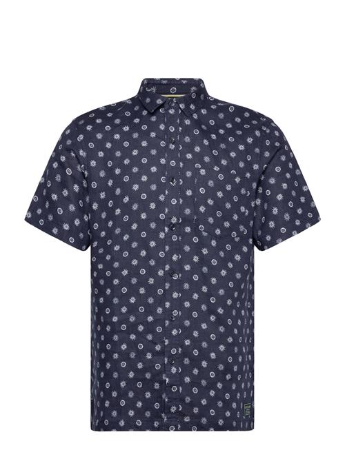 Scotch & Soda | Printed Linen Regularfit Shortsleeved Shirt | S