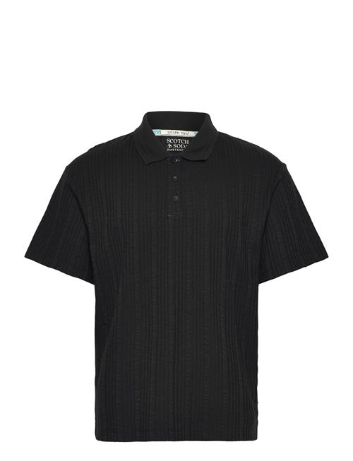 Scotch & Soda | Structured Ribbed Relaxedfit Polo | M