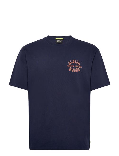 Scotch & Soda | Front And Back Artwork Relaxedfit Tshirt | L