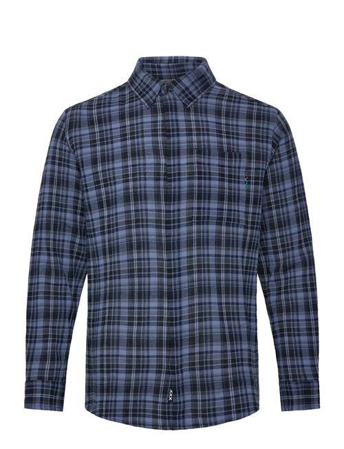 Scotch & Soda | Lightweight Flannel Check Relaxedfit Shirt | L