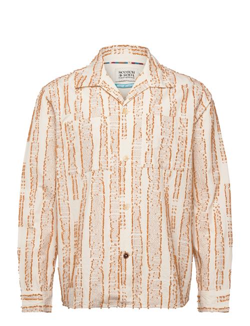 Scotch & Soda | Jacquard Structure Boxyfit Shirt | XL
