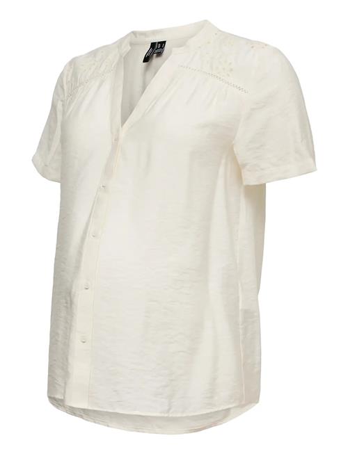 Vero Moda Maternity | Vmmjosie Ss Emb Top Wvn | M