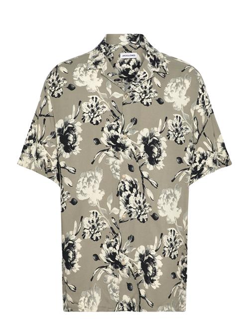 Jack & Jones | Jjjeff Monochrome Aop Resort Shirt Ss | L