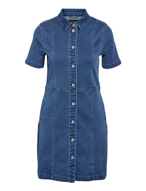 NOISY MAY | Nmnisa S/S Slim Denim Dress Vi534Mb Noos | S