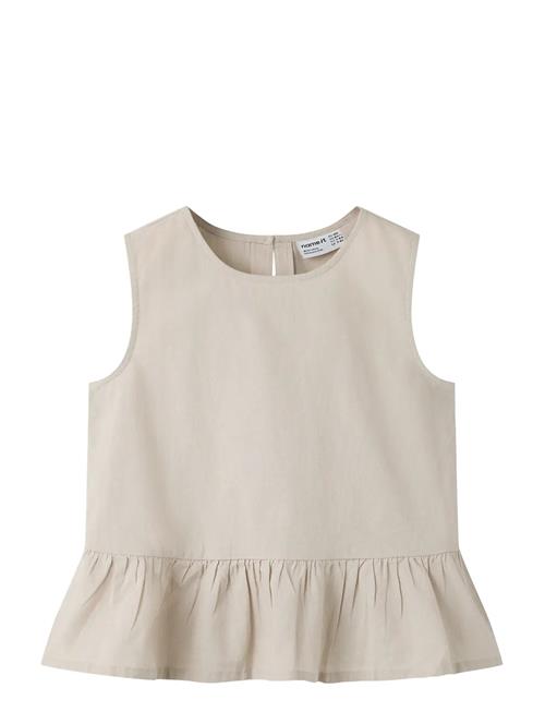 name it | Nkffalinnen Sl Top | 134-140