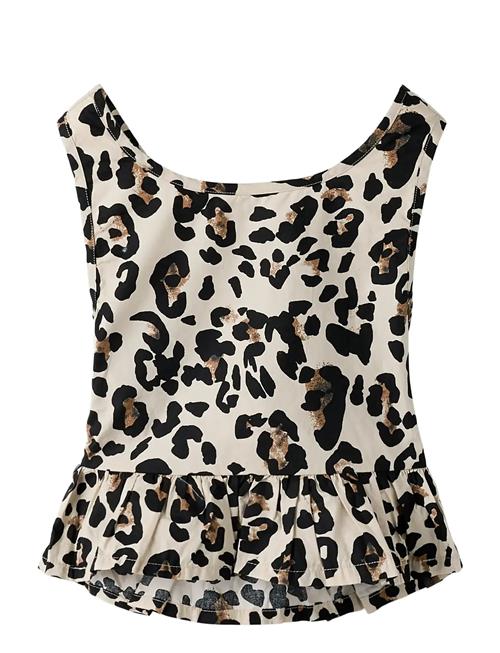 name it | Nkfflaring Sl Cropped Top | 146-152