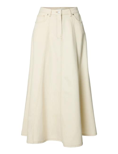 Selected | Slftenna Hw Long Denim Skirt | 38