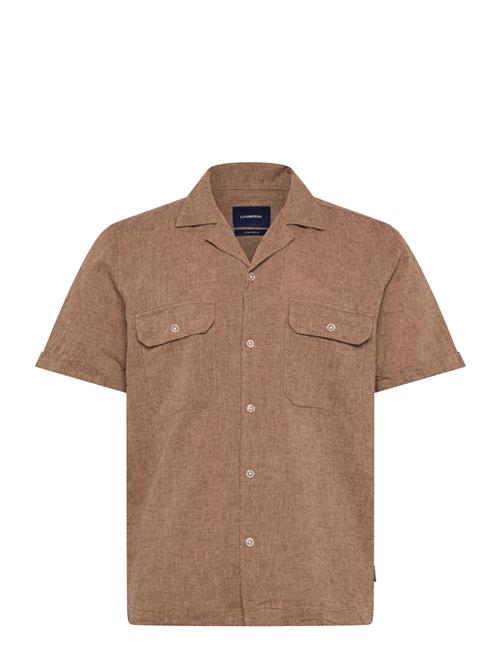Lindbergh | Cotton/Linen Resort Shirt S/S | XXL