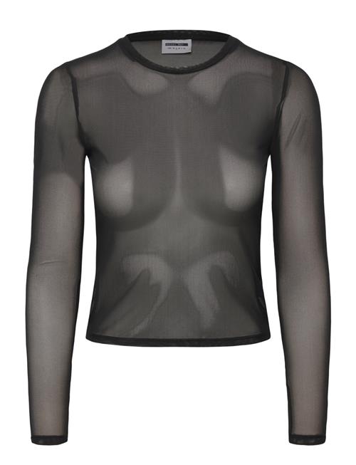 NOISY MAY | Nmjudith L/S Mesh Top Bg Noos | XS