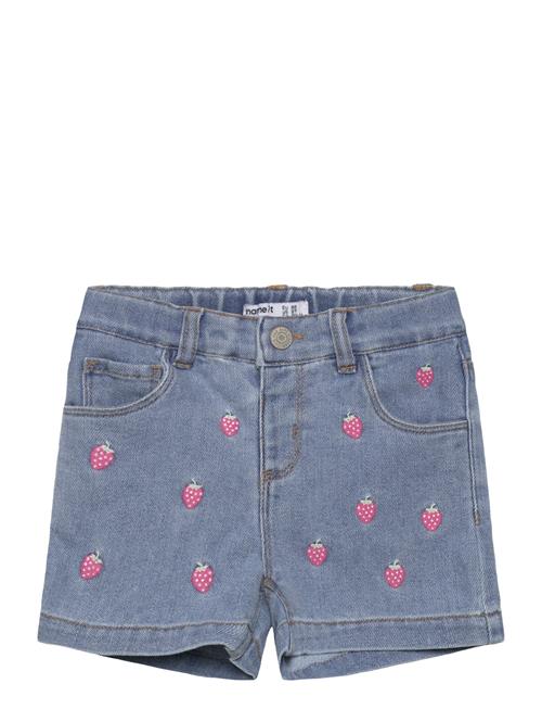 name it | Nmfrose Reg Emb Shorts 6202-Iz | 98