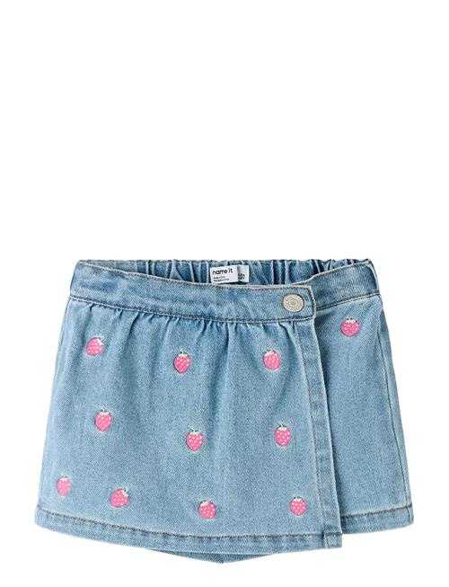 name it | Nmfdiana Dnm Emb Skort 6202-Iz J | 98