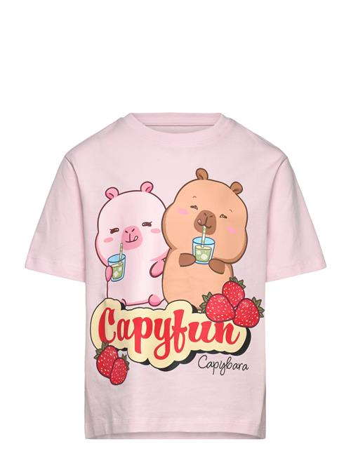 name it | Nkfabbi Capybara Ss Nreg Top Lnoos Sky | 146-152
