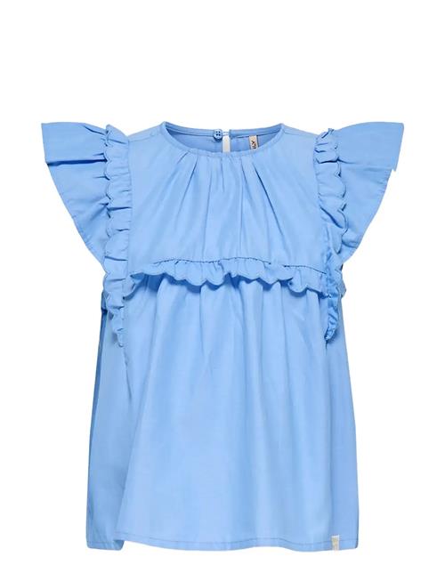 Kids Only | Kmgclare Ss Ruffle Top Wvn | 128