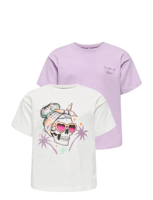 Kids Only | Kogmaiken Life Skull Ss Top Jrs 2-Pack | 134-140
