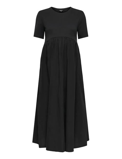 Only Maternity | Olmblomst S/S V-Neck Calf Mix Dress | L