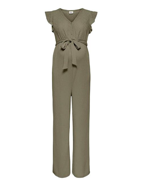 Only Maternity | Olmelisa S/L V-Neck Jumpsuit Jrs | XXL