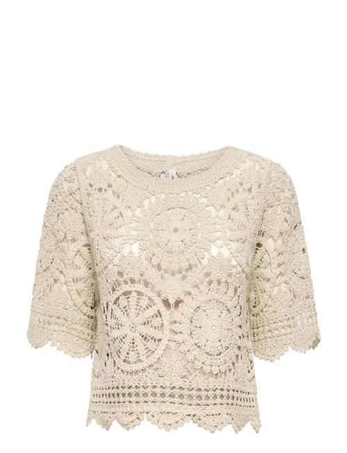 Only Maternity | Olmwaterly S/S Crochet O-Neck Top Knt | L