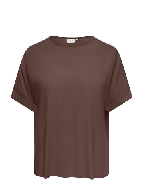 ONLY Carmakoma | Carvilma S/S Boatneck Top Aop | 42
