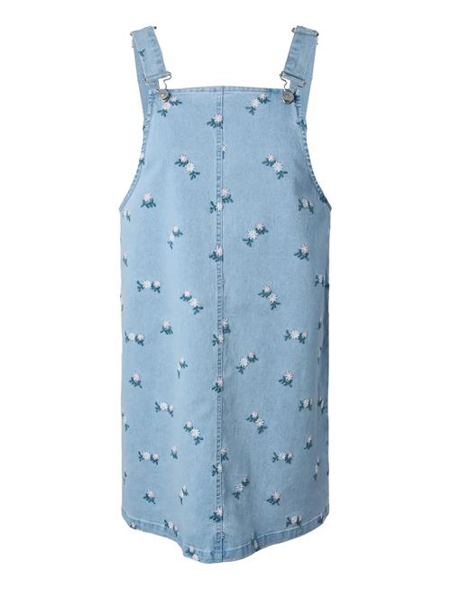 Pieces | Pcflora Sl Denim Emb Spencer Dress | XS
