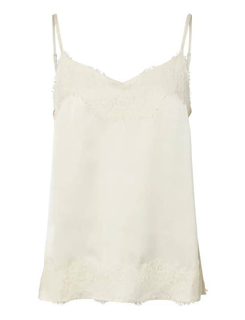 Pieces | Pcariel Sl Lace Detail Top D2D Pp Bc | M