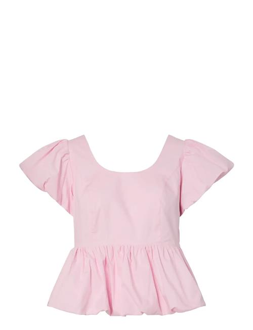 YAS | Yasnille Ss Bubble Hem Top | 40