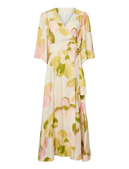 YAS | Yasmarga 3/4 Wrap Long Dress S. - Show | 36