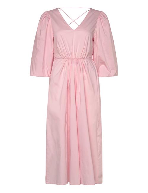 Object | Objpaige 2/4 Re Vneck Midi Dress 144 | 44