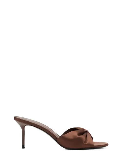 Mango | Satin-Finish Sandals With Bow | 40