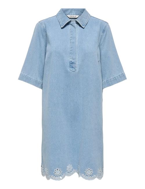 ONLY | Onlbelle Ss Half Placket Dnm Dress Sij | L
