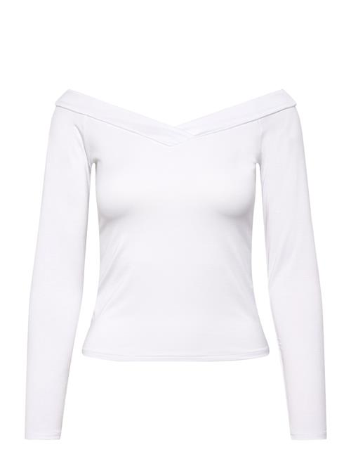 Pieces | Pcmaliva Ls Offs V-Neck Top Jrs Noos Bc | L