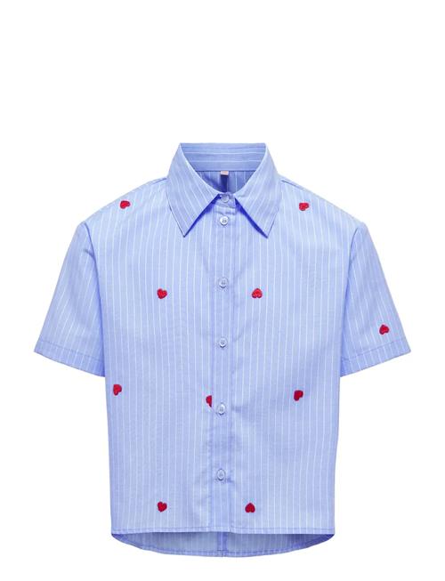 Kids Only | Kognew Lina Ss Stripe Emb Shirt Wvn | 140