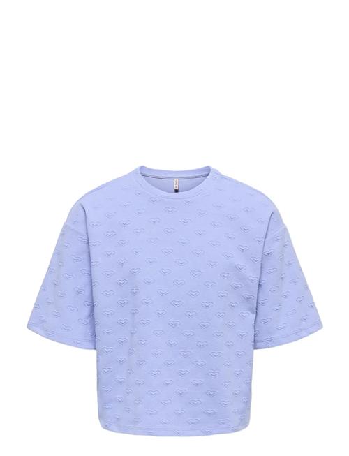 Kids Only | Kogsimone S/S Heart O-Neck Swt | 134-140