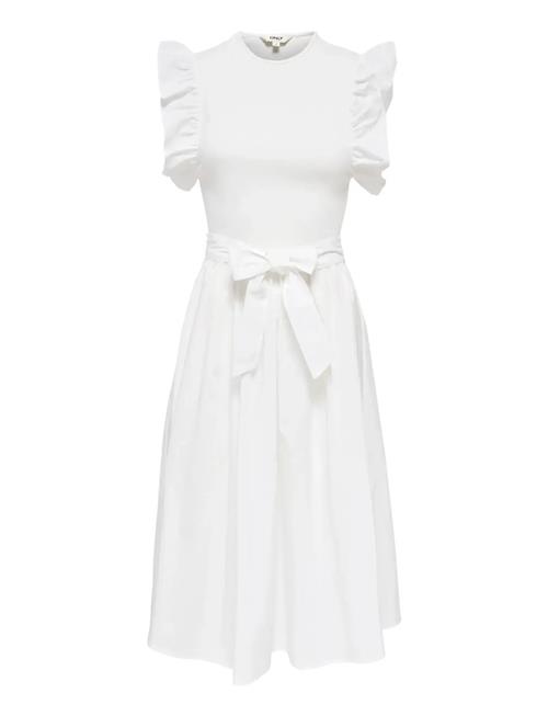 ONLY | Onlavalora S/L Long Belt Dress Wvn Ex | S