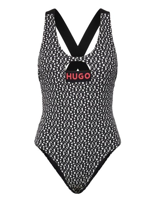 HUGO | Monogram Swimsuit | M