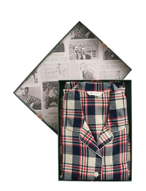 GANT | Flannel Pajama Set Gift Box | M