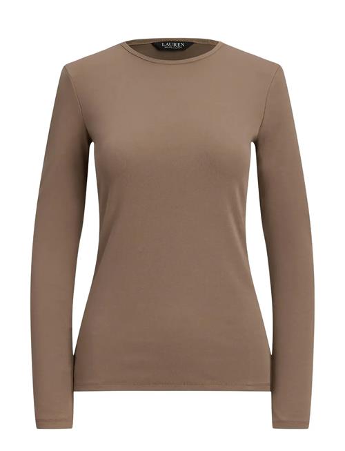 Lauren Ralph Lauren | Rfnd Strtch 1X1 Rib-Ls Crewneck | L