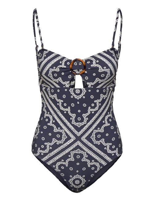 Malina | Mandy Bamboo-Ring Bandeau Swimsuit | XL