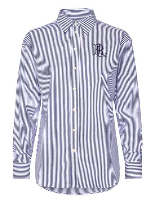 Lauren Ralph Lauren | Relaxed Fit Striped Stretch Cotton Shirt | M